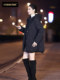 Cormusse mid-length down jacket for women 2025 winter new loose fashionable thickened warm hooded jacket