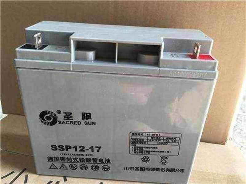 Storage battery SP12-17 12V17AH maintenance-free lead-acid valve control UPS host backup emergency power-Taobao
