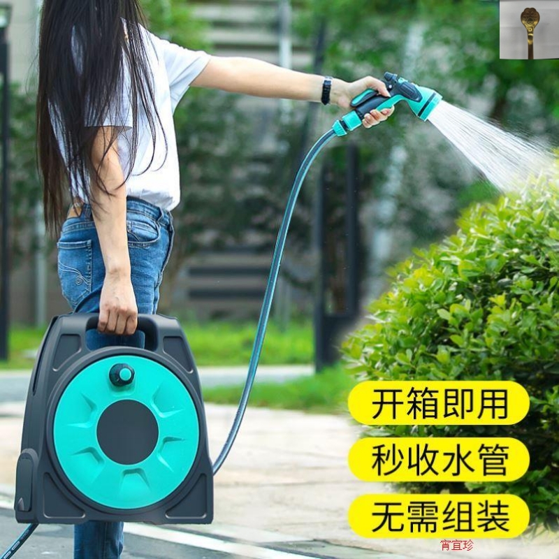High-pressure water gun home tap water spray gun watering water gun set water pipe hose brush car wash artifact water pipe car