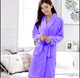 Mùa thu và mùa đông dễ thương flannel đồ ngủ nữ san hô nhung áo dài phần nhà dịch vụ làm đẹp thẩm mỹ viện áo choàng tắm đồ ngủ đẹp