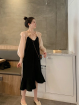 First love is a very fairy Taiwans new dress light and ripe Western-style terrier orange skirt first love skirt forest female