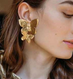 [женс серьги мода women leaf earrings]