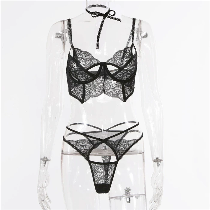 Европейское и американское сексуальное белье, эссе, женское же Sexy Lingerie Bra set