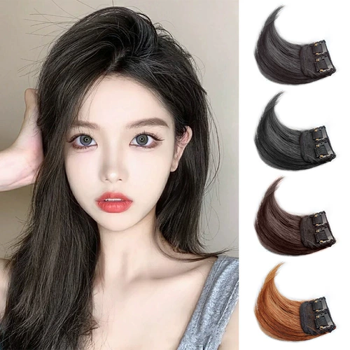 Невидимый парик изготовленный из настоящих волос, придает объем