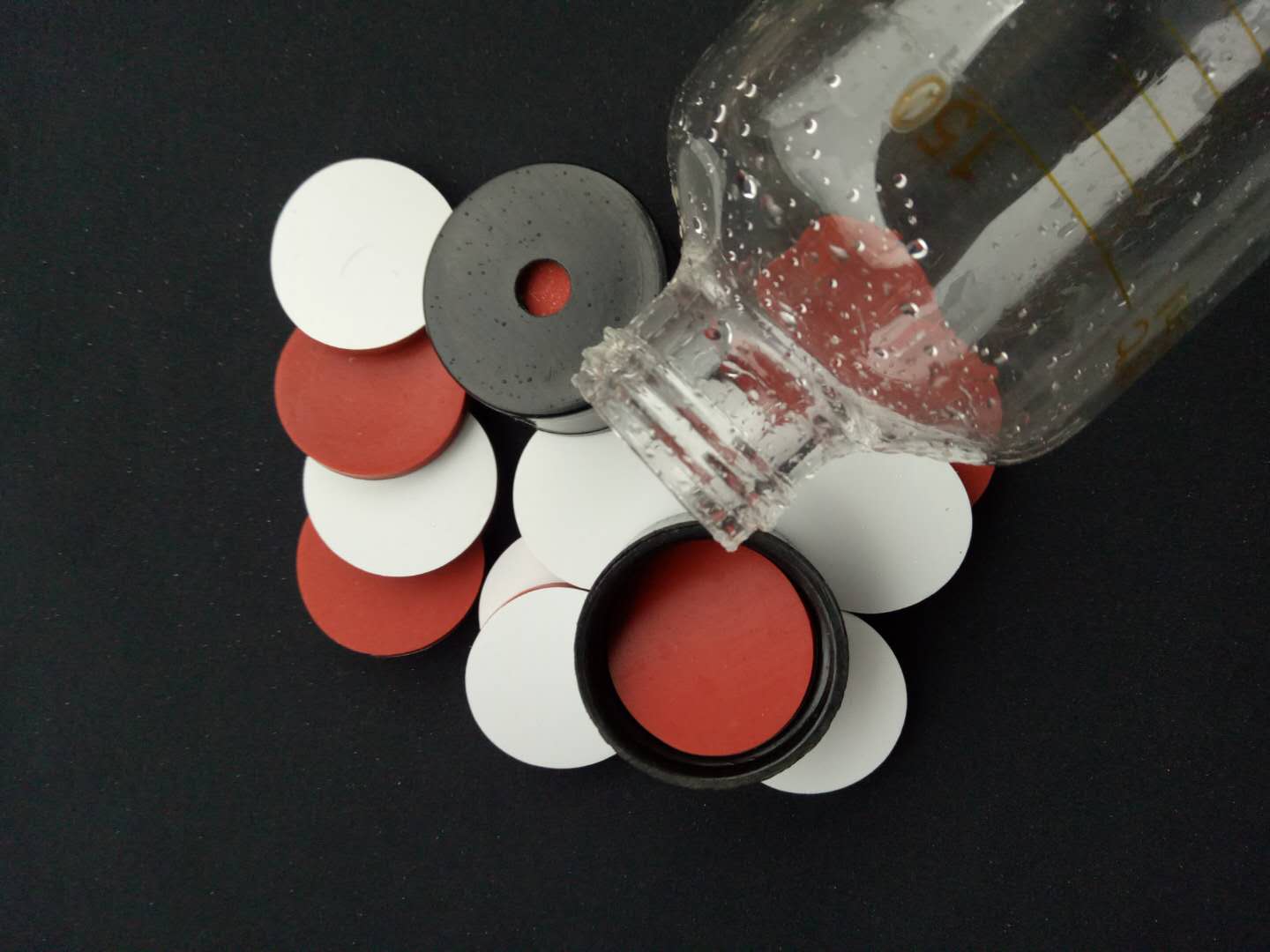 27*3mm特氟龙垫片 顶空瓶垫片 样品瓶垫片 试剂瓶密封垫 PTFE