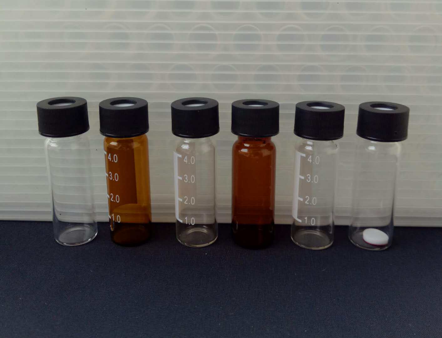 安捷伦 岛津 4ml进样瓶 试剂瓶 样品 顶空瓶 HPLC GC色谱分析瓶1K