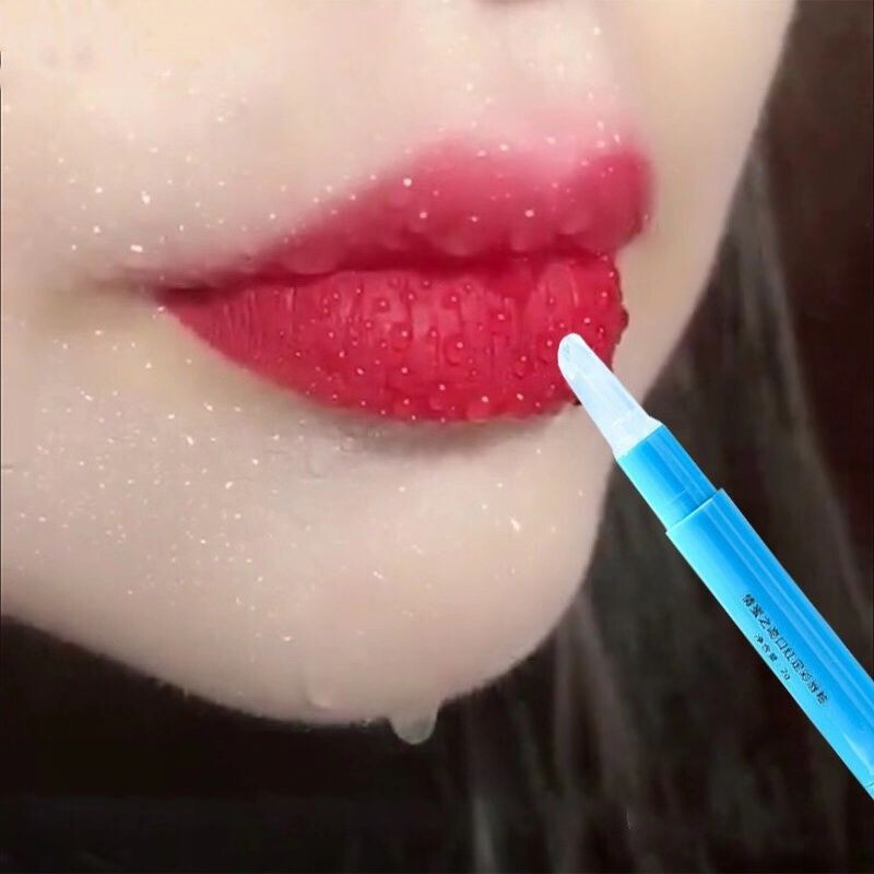 Instant Lipstick, Raincoat, Non-Fading, Long-Lasting Moisturizing, Setting Liquid, Lipstick, Lip Glaze, Authentic, Non-Stick Cup, Hydrating, Matte