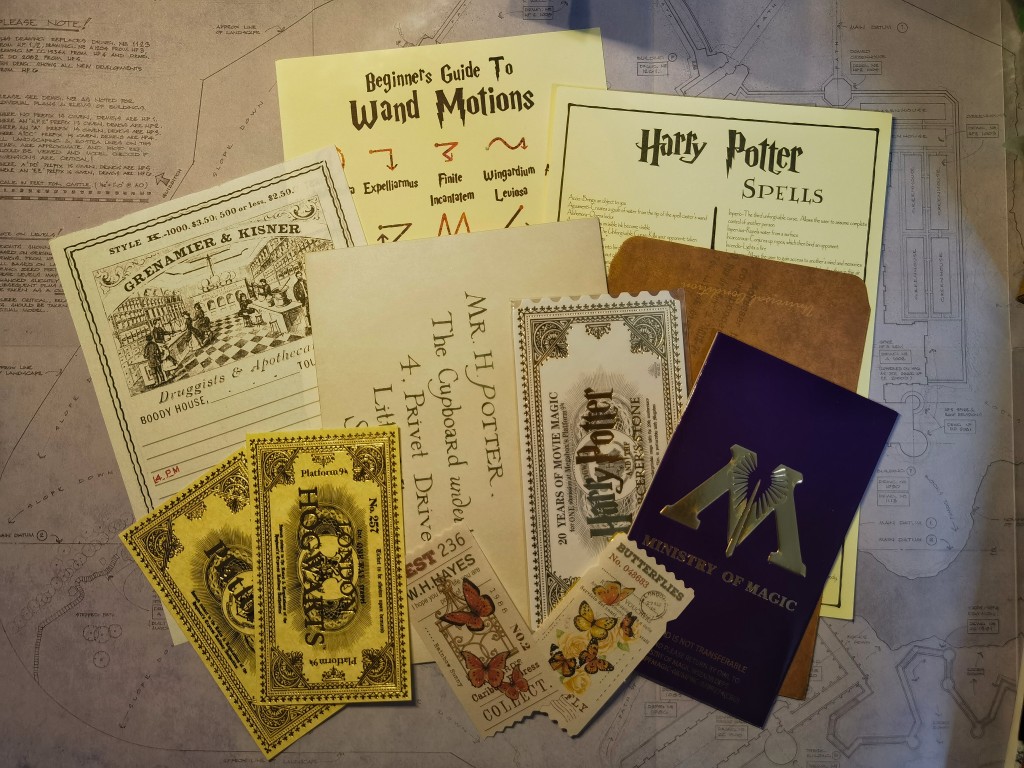 (Harry Potter) Magic Department documents 20 Anniversary of the ticket 943 Ticket Entrance Notice Perimeter-Taobao