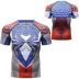 áo thun nam đẹp Avengers Đội Mỹ Siêu Nhân Người Nhện Người Sắt Thể Dục Thể Thao Co Giãn Cao Định Hình Cơ Thể Nhanh Khô Bó Sát Áo Thun Nam Tay Ngắn áo thun  Áo phông ngắn