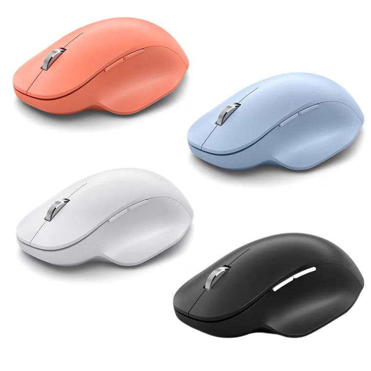 Microsoft Wireless Bluetooth Mouse Apple Orange Bluetooth 3-Membrane Office Mouse Supports Apple Android Phones and Tablets Universally