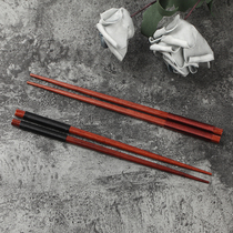 Home Natural Log Chopsticks Japan-style Solid Wood Chopsticks Winding Wood Pointed Chopstick Wood Sushi Chopsticks Portable Suit