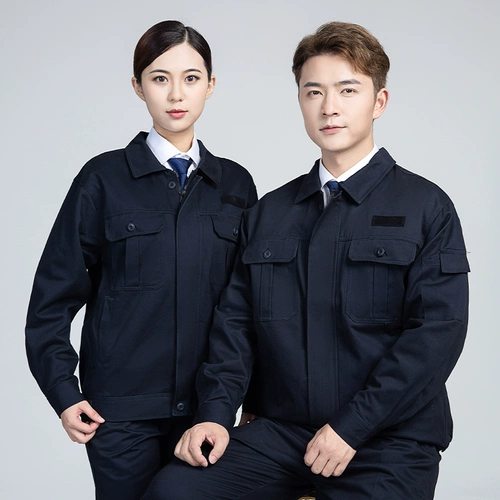 Хлопковый демисезонный комплект для работы, рабочая одежда