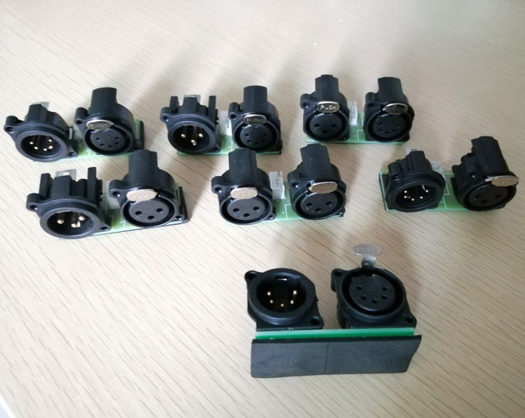 DMX adapter three-core public five-core female-five-core mother-to-five-core mother-to-network interface