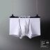 Scarecrow vài đồ lót nam và nữ thoáng khí màu đen và trắng cotton mùa hè phù hợp với nam boxer nữ tam giác quần lót size to Cặp đôi