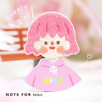  Letter lovers embroidery stickersLove girlvitality girl personality clothing bag hand account decoration peripheral