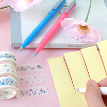  ins style Japanese style small fresh pen type safety handmade hand account sticker Ceramic knife art knife disassembly express paper cutter