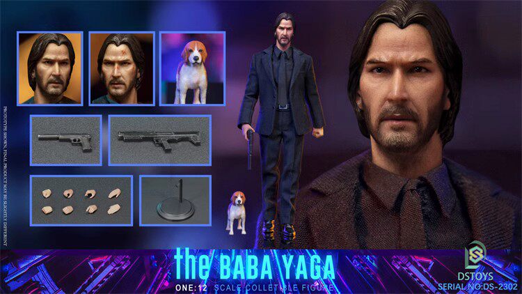 DSTOYS DS-2302 1/12 John Keanu Reeves 6