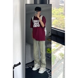 Летние джинсы, штаны, в американском стиле