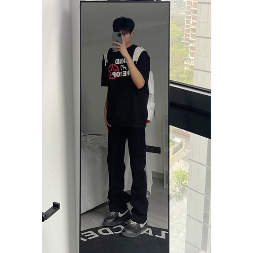 Летние джинсы, штаны, в американском стиле