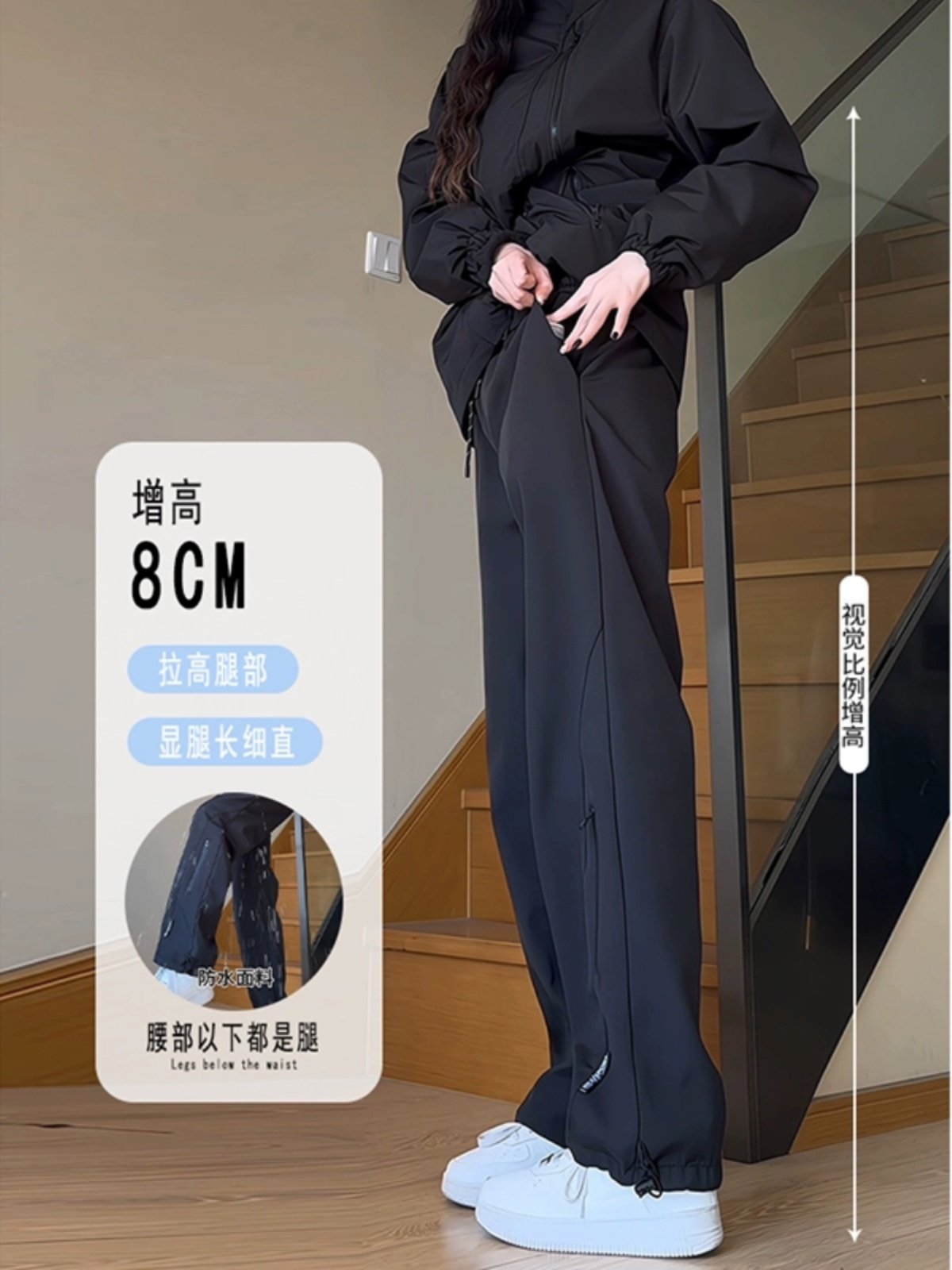 Northeast Cold-Proof Fleece-Lined Softshell Pants for Women, Windproof and Waterproof Outdoor Hiking Cargo Pants, Autumn and Winter American-Style Ski Pants