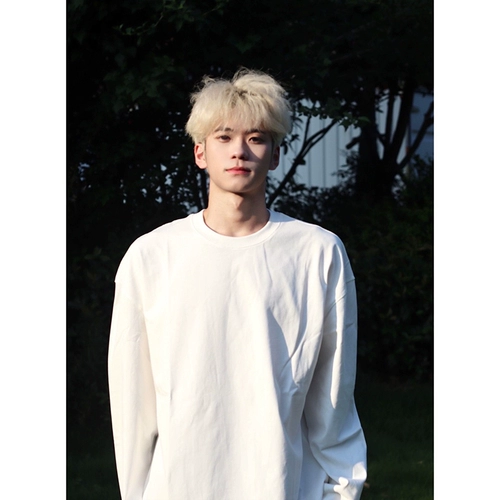 Осенняя белая утепленный лонгслив, толстовка, изысканный стиль, в американском стиле