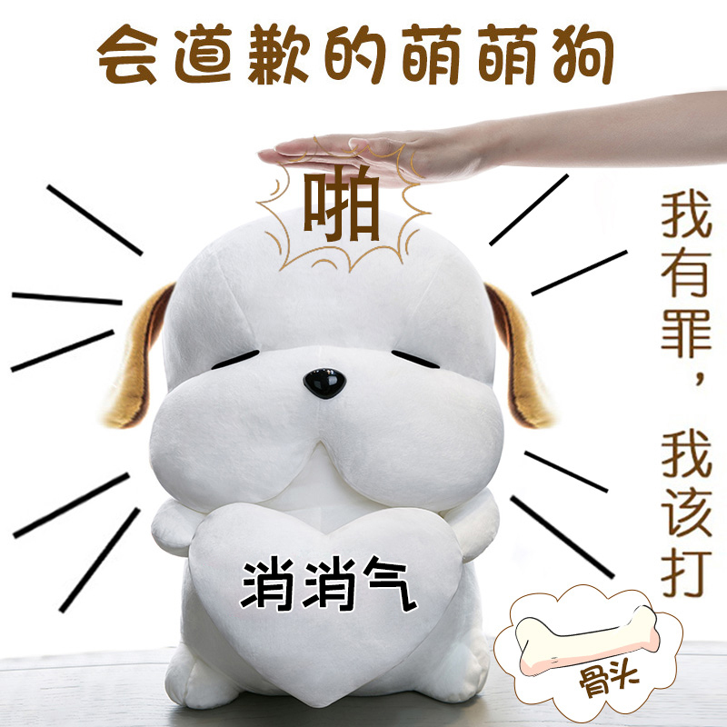 A Magical Tool for Coaxing Your Girlfriend, an Apology Dog Gift for Your Girlfriend to Give to Friends, Wives and Best Friends, a Surprise Birthday, a Practical Decompression Doll