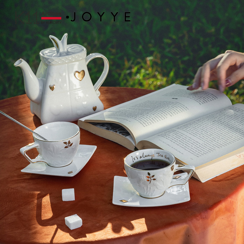 K11ArtStore JOYYE V&A Museum Alice 9 pieces ceramic tea set gift box Valentine's Day gift