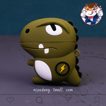 Xue Zhiqian same ins small dinosaur airpods pro case for Apple 2 generation wireless Bluetooth headset 3