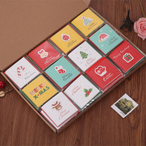 Japanese christmas card stereo diy creative small card Korean handmade gift card christmas card