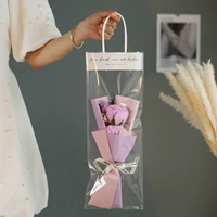 Мыло, сиреневая льняная сумка