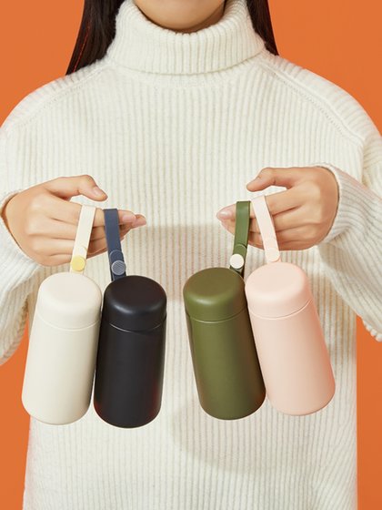 阿里库304不锈钢便携随手保温杯小巧可爱迷你换商务泡茶杯