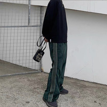 Needles Butterfly Pants track Velvet Embroidered Side Stripe Ribbon Retro Japanese Leisure Sports Pants