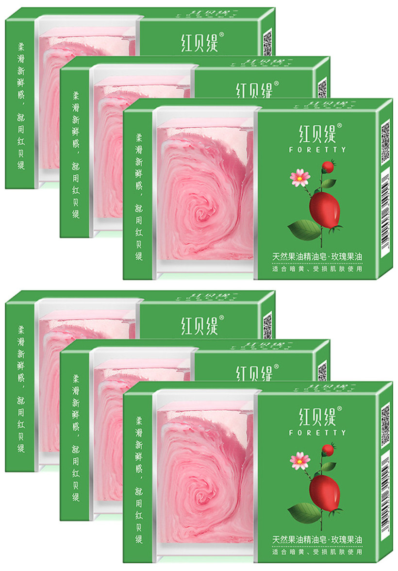 Red Beret Rose Essential Oils Soap Handmade Soap to Nourish The Gift Special Price Bath Wash Face Cleaning Face