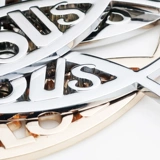 Автомобиль персонализированный металлический Иисус-рыба ИИСУС автомобильный логотип Христианский Иисус автомобильная наклейка наклейка на тело боковая отметка хвостовая метка украшение