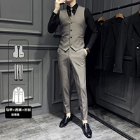 Цветной комплект, жилет, штаны, рубашка, галстук-бабочка, 3 предмета