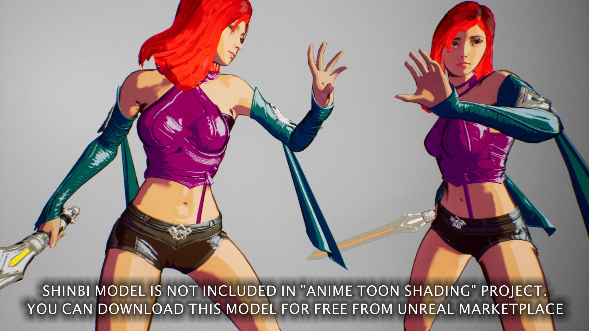 Anime Toon Shading cartoon with cartoon shader 4 25Unreal UE