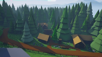 Unreal-Stylized Low Poly Buildings