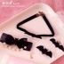 Sakura Garden Handmade Dark Little Bat Demon Wing Collar Collar Ring Kẹp tóc Vòng cổ Lolita Phụ kiện tóc - Nhẫn