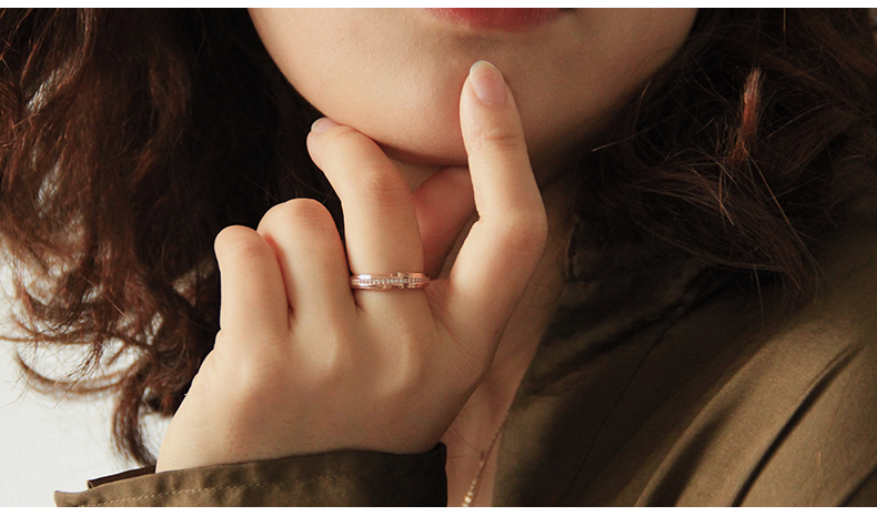 Bague Femme AFFINER en Or 10K - Ref 3087986 Image 16