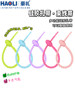 Colorful Multifunctional Storage DIY Rope Ring Anti-Lost Silicone Strap Simple Accessory Bag Key Ring Keychain Pendant