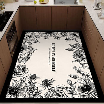 French thickened leather kitchen wipeable and washable