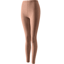 DeRong Autumn Pants Womens Tight Bottoming Cotton Pants Cashmere Silk Inner Cotton Pants Large Size Autumn and Winter Warm Line Pants