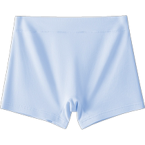 Anti-exposure boxer safety underwear two-in-one womens four-corner pure cotton yarn white leggings large size breathable shorts