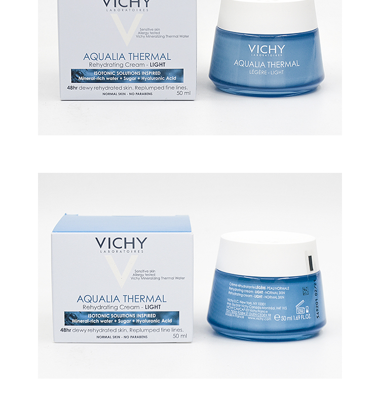 France Vichy Vichy Spa Series Water Cream 50ml Kem dưỡng ẩm làm mới cho nam và nữ - Kem dưỡng da kem dưỡng ẩm nivea soft
