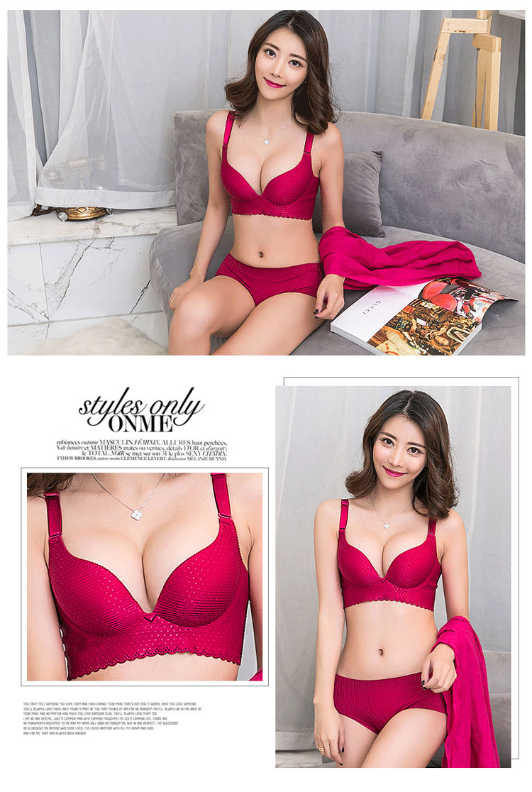 Bộ đồ lót cô gái bra 媄 禾 薄 áo ngực đẹp