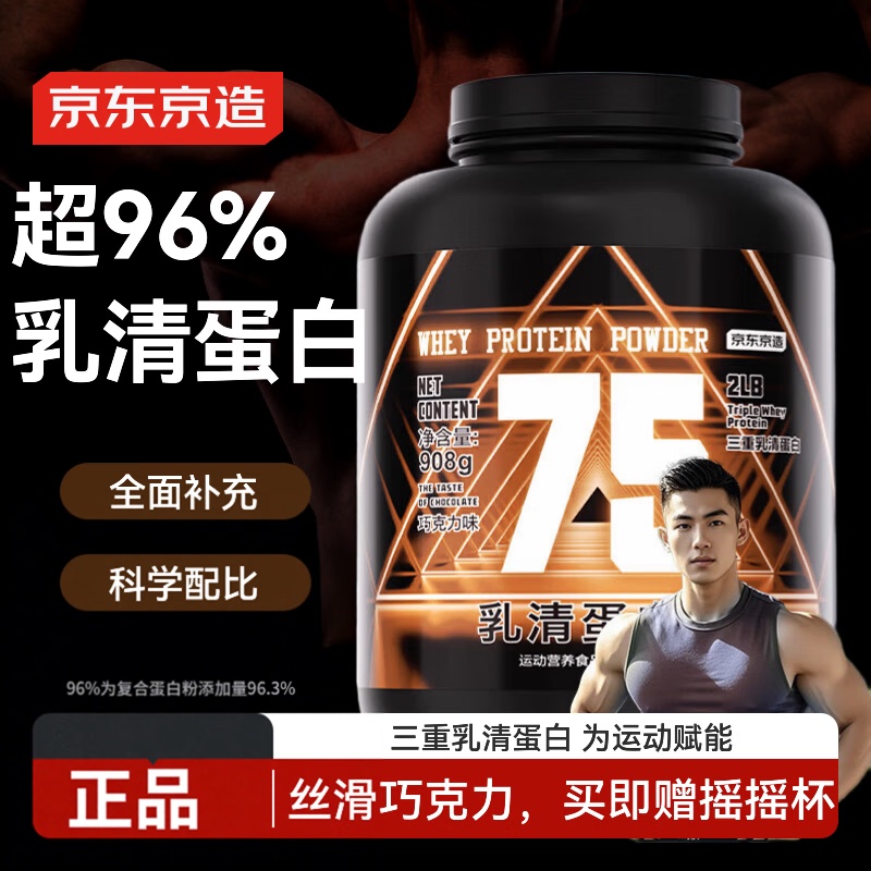 Whey Protein Powder Made in Tokyo, Japan, Chocolate Flavor, 2 Pounds, Third Generation Whey, High Protein Content, Muscle-Building Powder