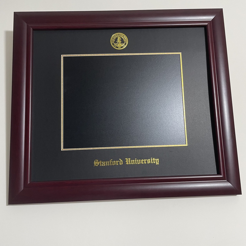Graduation Photo Frame Certificate from Stanford University, a Prestigious University in the United States, Framed as a Gift Graduation Photo Frame Certificate from Stanford University, a Prestigious University in the United States, Framed as a Gift