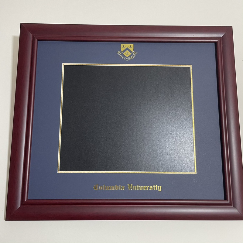 Columbia University Diploma Frame Certificate Framing as a Gift for Classmates