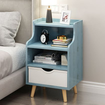 Simple modern bedside table shelf simple locker bedside small cabinet multifunctional bedroom bedside storage cabinet
