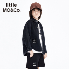Детская куртка Жан 迪士尼米奇ip little moco童装男童外套女童纯棉牛仔衬衫夹克儿童